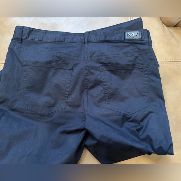 Dark Blue MK Cotton Blend dress pants - Picture 2 of 4